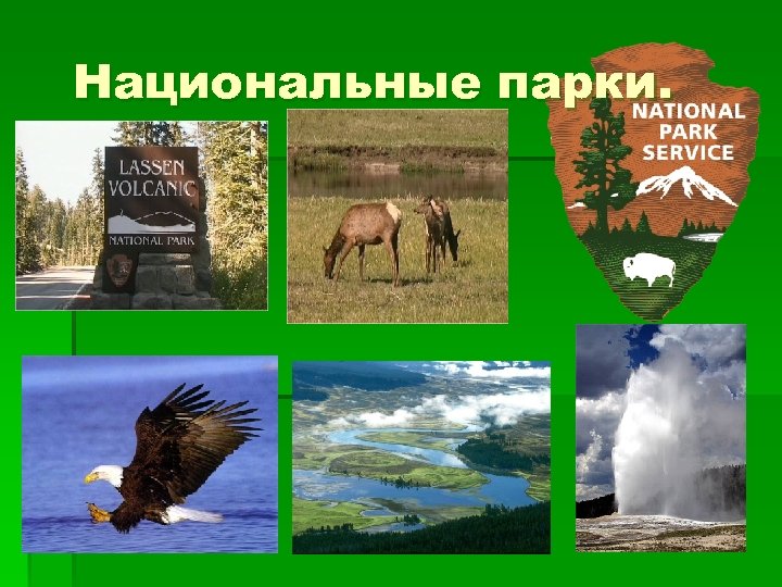 Национальные парки. 