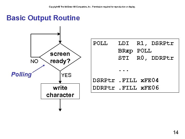 Copyright © The Mc. Graw-Hill Companies, Inc. Permission required for reproduction or display. Basic