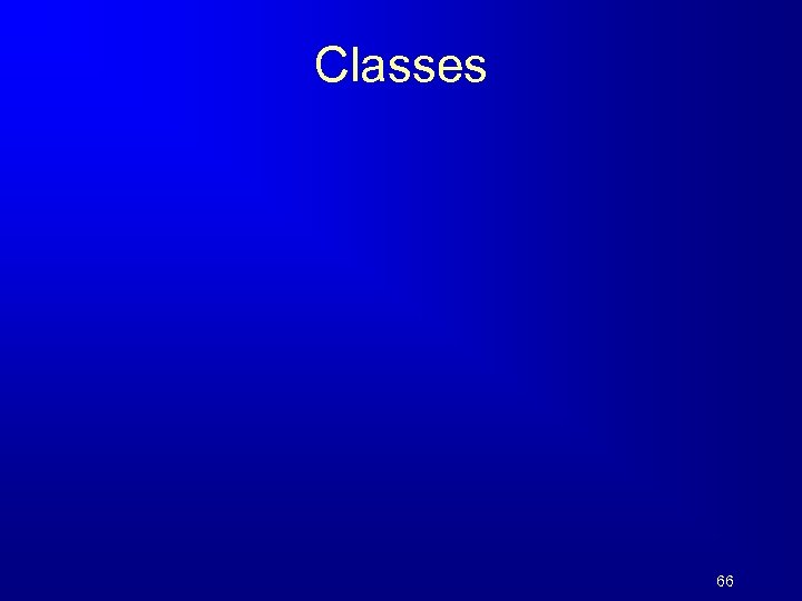 Classes 66 