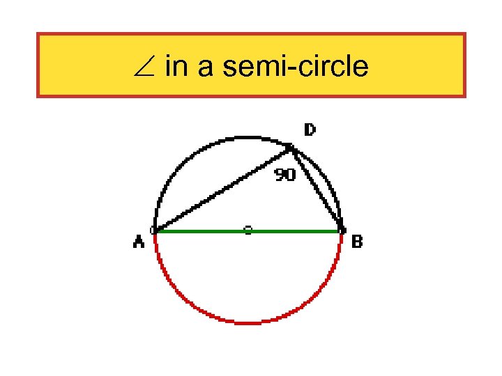  in a semi-circle 