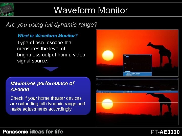 Waveform Monitor Are you using full dynamic range? What is Waveform Monitor? Type of