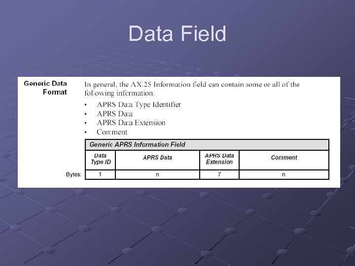 Data Field 
