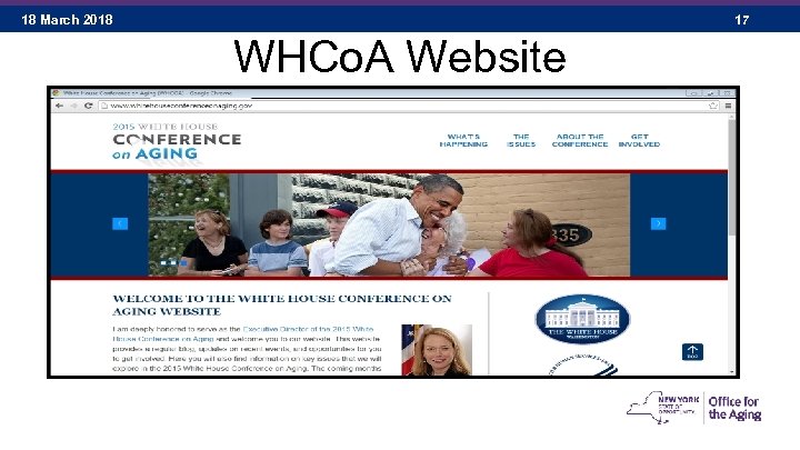18 March 2018 17 WHCo. A Website 