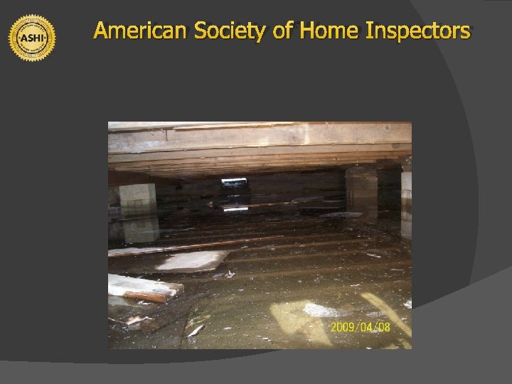 American Society of Home Inspectors 