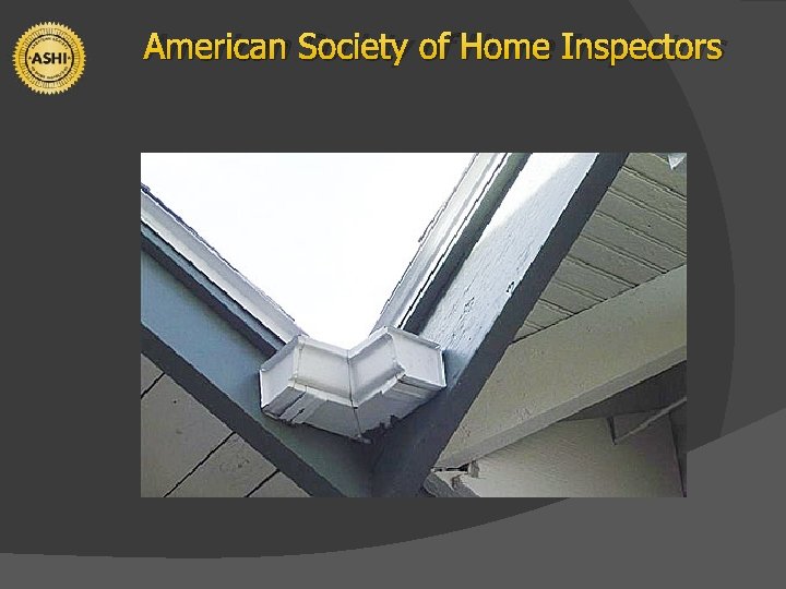 American Society of Home Inspectors 