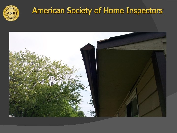 American Society of Home Inspectors 