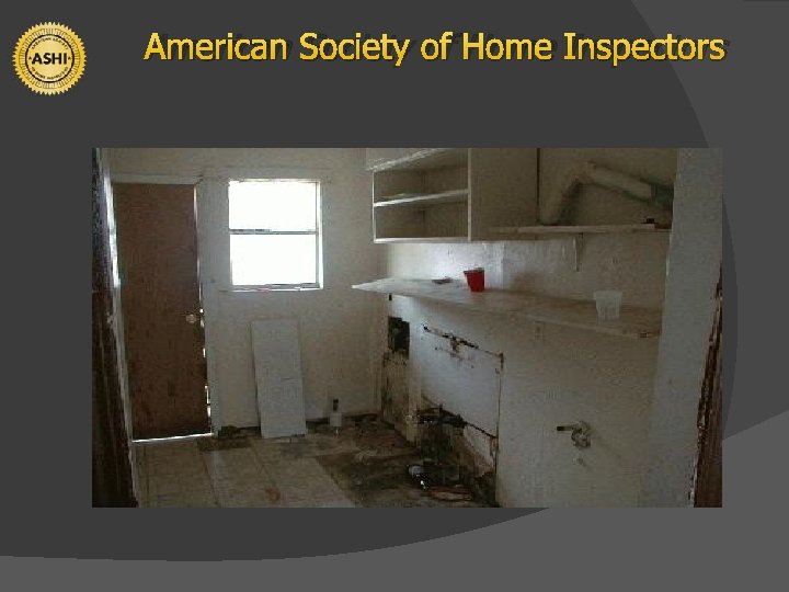 American Society of Home Inspectors 