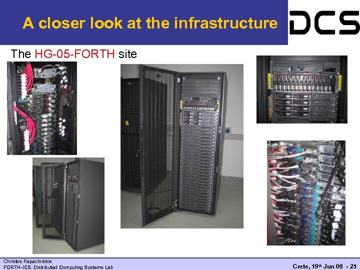 A closer look at the infrastructure The HG-05 -FORTH site Christos Papachristos FORTH-ICS, Distributed