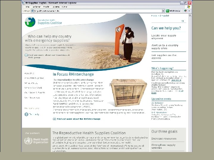 24 October 2007 Washington Membership Meeting London Membership Meeting 