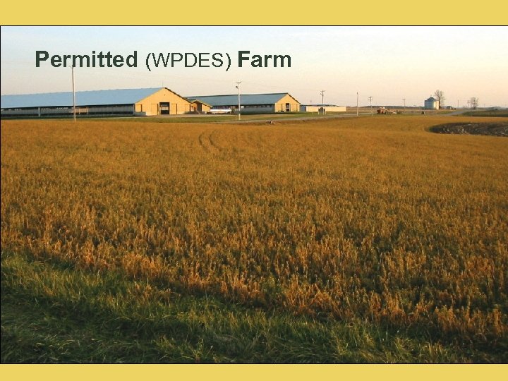 Permitted (WPDES) Farm 