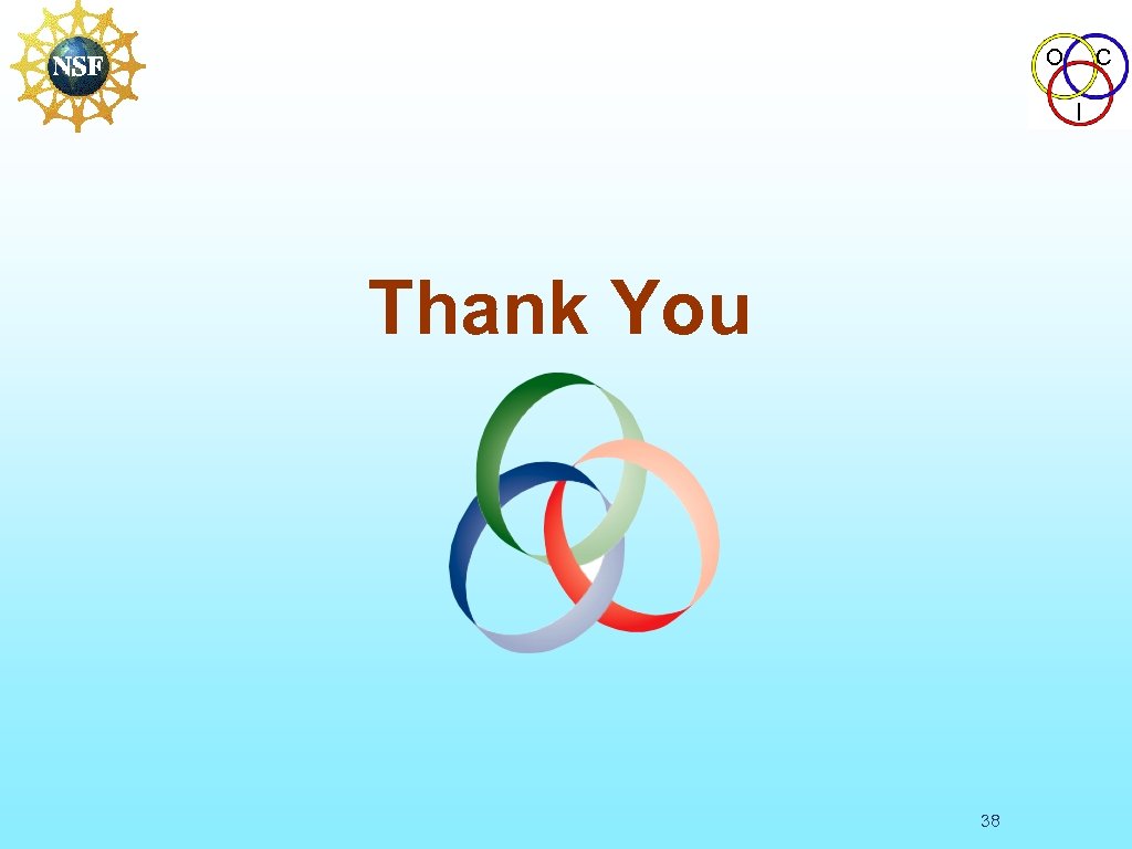 O C I Thank You 38 