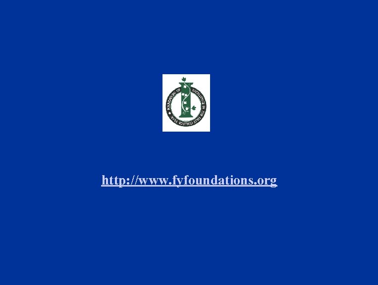 http: //www. fyfoundations. org 