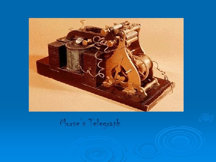 Morse’s Telegraph 