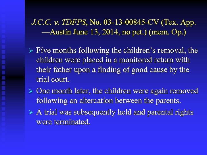 J. C. C. v. TDFPS, No. 03 -13 -00845 -CV (Tex. App. —Austin June