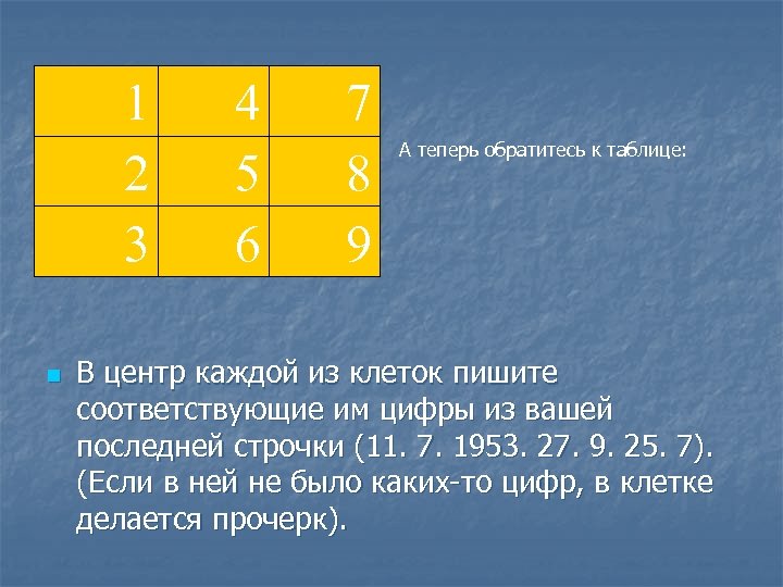 1 2 3 n 4 5 6 7 8 9 А теперь обратитесь к