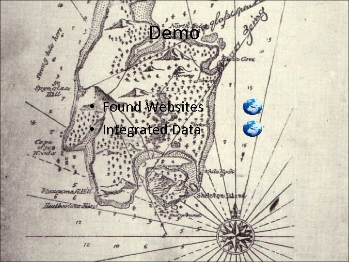 Demo • Found Websites • Integrated Data 