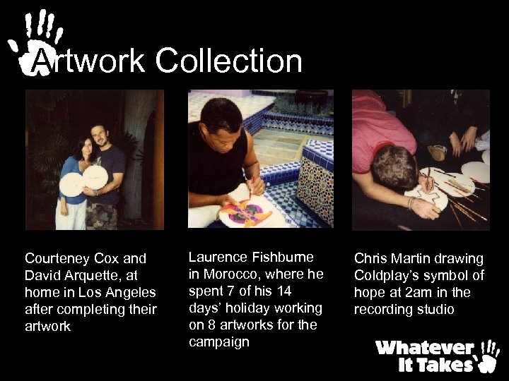 Artwork Collection Courteney Cox and David Arquette, at home in Los Angeles after completing