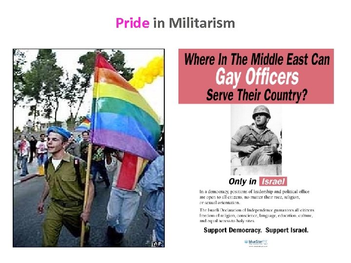 Pride in Militarism 