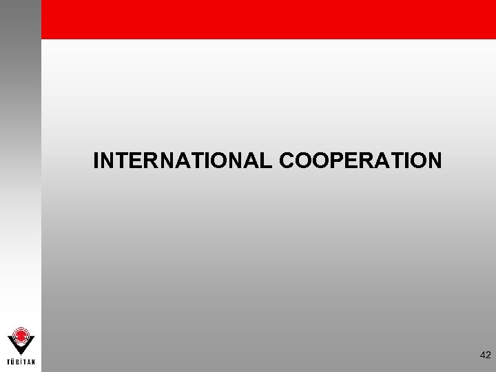 INTERNATIONAL COOPERATION 42 