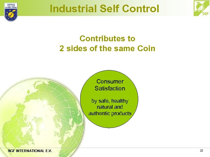 Industrial Self Control Contributes to 2 sides of the same Coin Consumer Satisfaction by