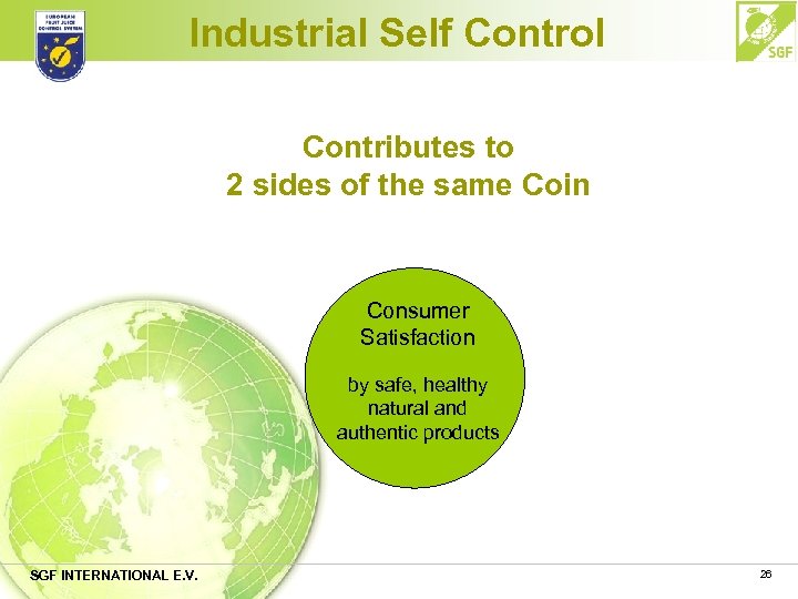 Industrial Self Control Contributes to 2 sides of the same Coin Consumer Satisfaction by