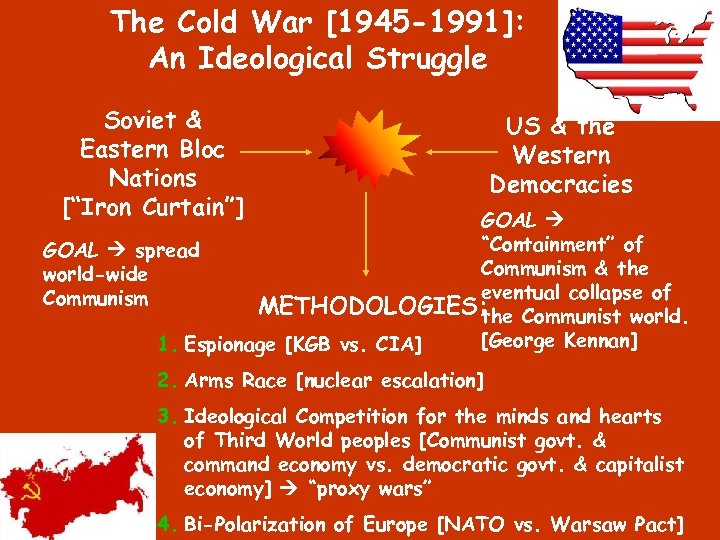 The Cold War [1945 -1991]: An Ideological Struggle Soviet & Eastern Bloc Nations [“Iron