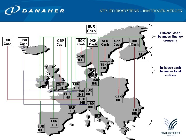 APPLIED BIOSYSTEMS – INVITROGEN MERGER EUR Cash CHF Cash USD Cash GBP Cash NOK