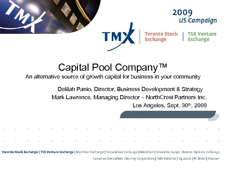 Capital Pool Company