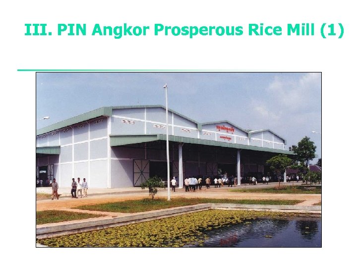 III. PIN Angkor Prosperous Rice Mill (1) 