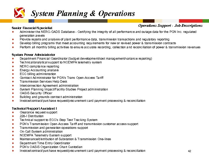 Diversified Operations Capital Planning Control Regulated Commercial