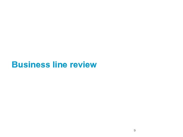 Business line review 9 