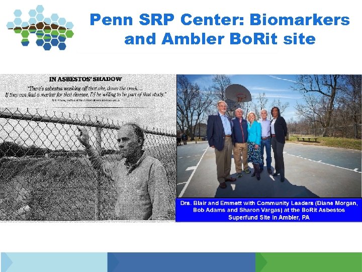 Penn SRP Center: Biomarkers and Ambler Bo. Rit site 