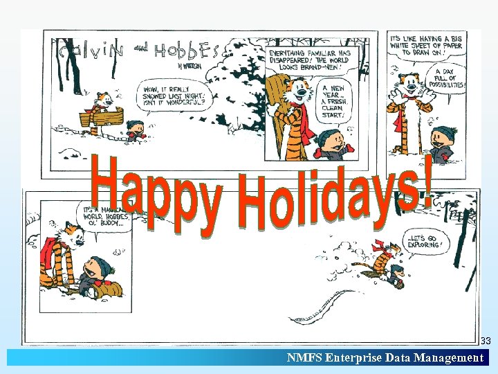 33 NMFS Enterprise Data Management 