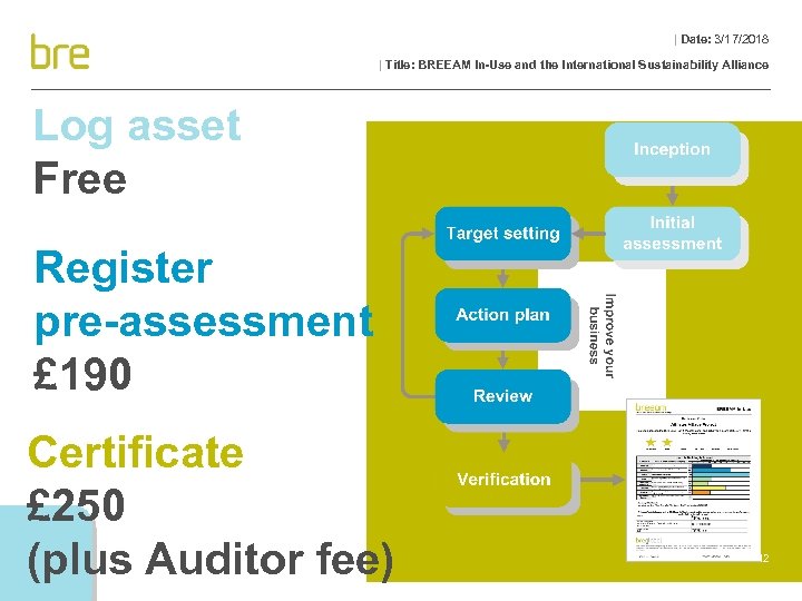 | Date: 3/17/2018 | Title: BREEAM In-Use and the International Sustainability Alliance Log asset