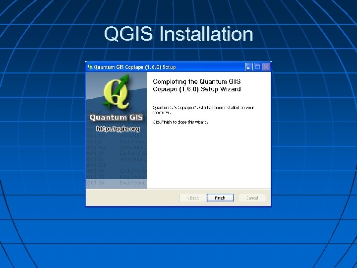 QGIS Installation 