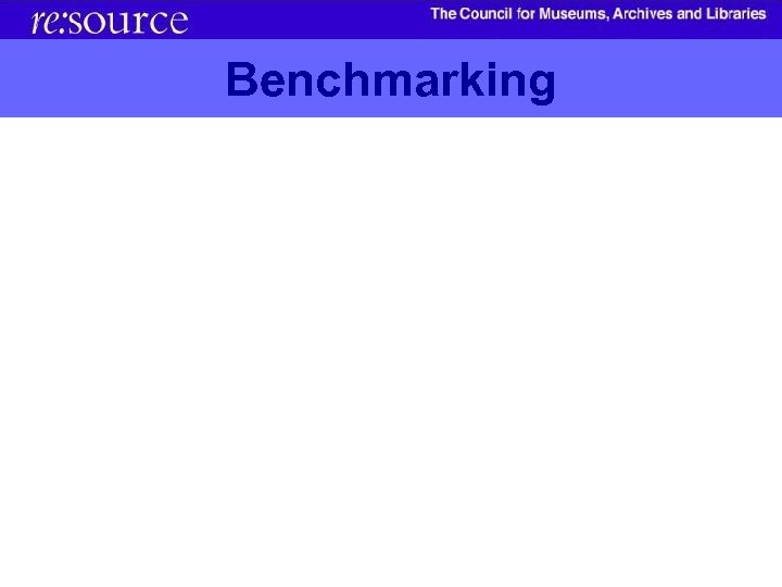 Benchmarking 