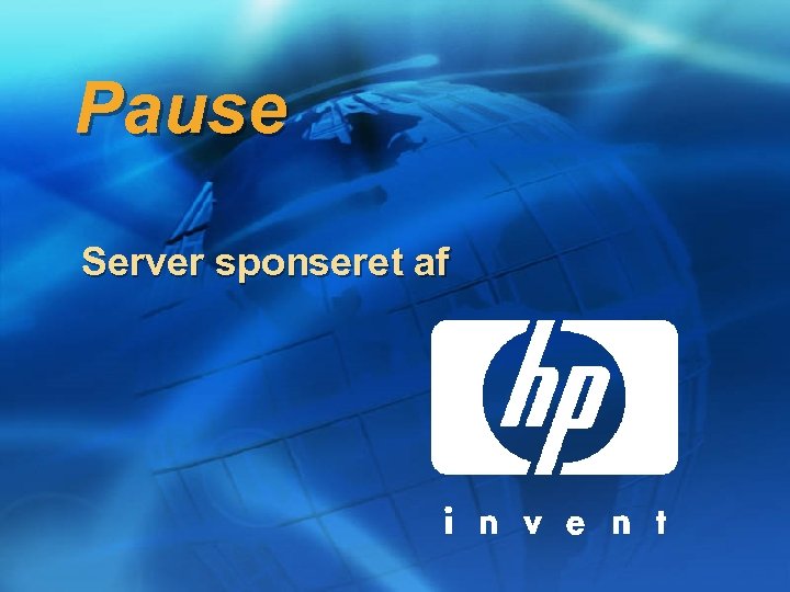 Pause Server sponseret af 