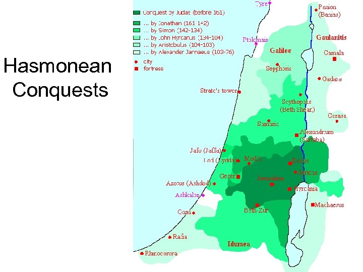 Hasmonean Conquests 