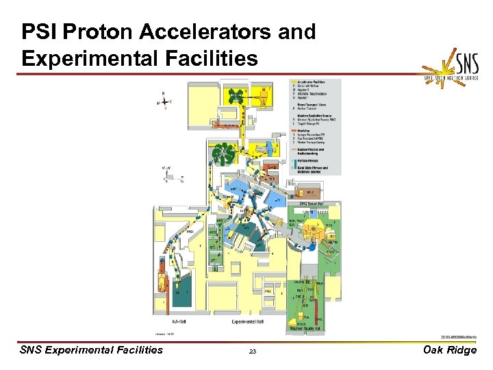 PSI Proton Accelerators and Experimental Facilities X 0000910/arb 2000 -05270 uc/arb SNS Experimental Facilities