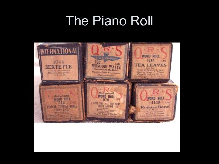 The Piano Roll 