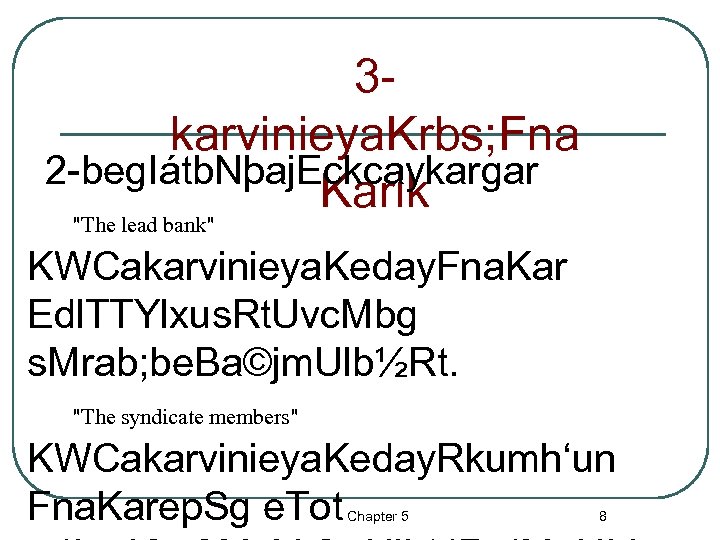 3 karvinieya. Krbs; Fna 2 -beg. Iátb. Nþaj. Eckcaykargar Karik 