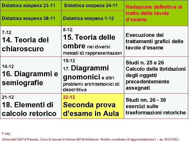 Didattica sospesa 23 -11 Didattica sospesa 24 -11 Didattica sospesa 30 -11 Didattica sospesa