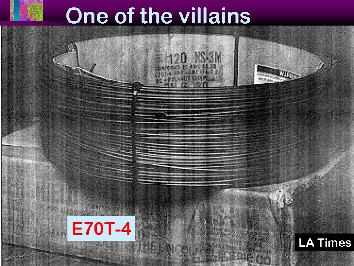 One of the villains E 70 T-4 LA Times 