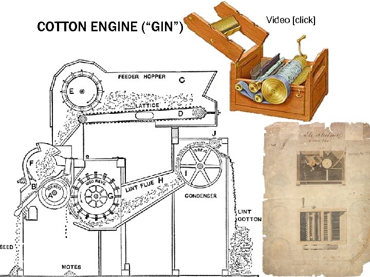 COTTON ENGINE (“GIN”) Video [click] 