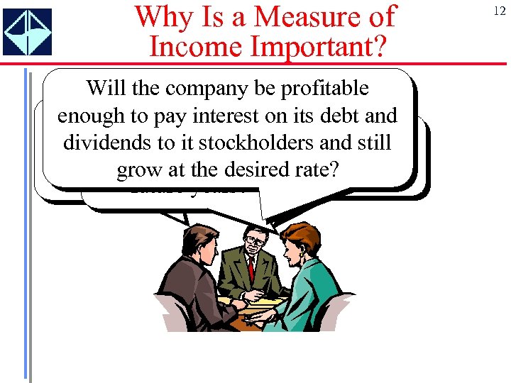 Why Is a Measure of Income Important? Will the company be profitable enough to