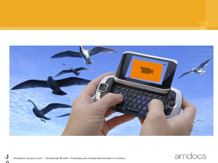 1 19 Information Security Level 2 - Sensitive. © 2008 - Proprietary and Confidential