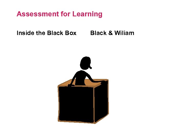 Assessment for Learning Inside the Black Box Black & Wiliam 