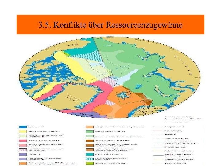 3. 5. Konflikte über Ressourcenzugewinne 