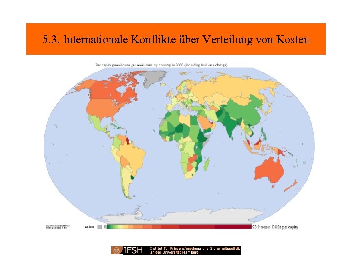 5. 3. Internationale Konflikte über Verteilung von Kosten 