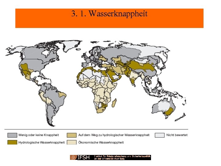 3. 1. Wasserknappheit 